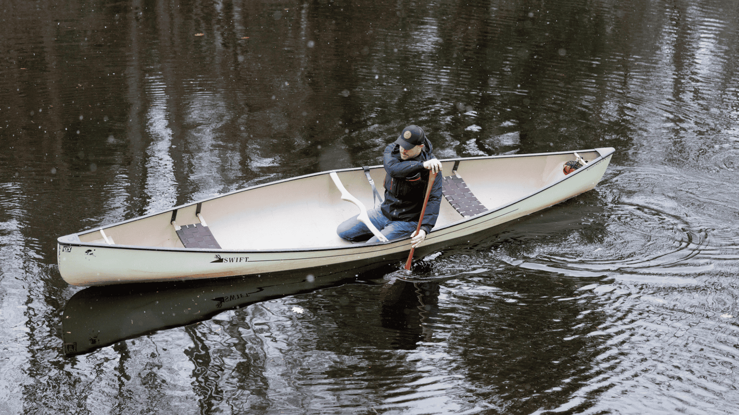 SlackSeat: Portable Solo Canoe Seat