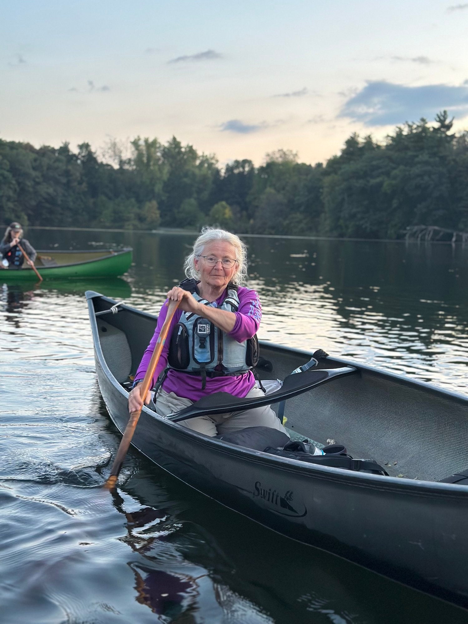 SlackSeat: Portable Solo Canoe Seat